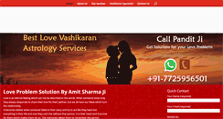 Desktop Screenshot of lovevashikaranastrology.com